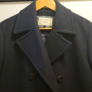 7 Diamonds Wool Peacoat